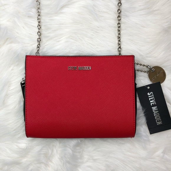Steve Madden Handbags - Red Steven Madden cross body purse